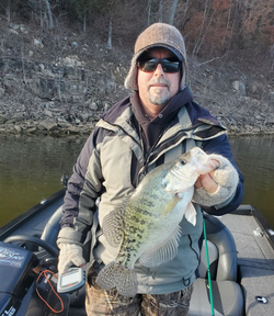 Sun’s out, crappie’s biting!